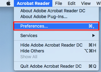 harica adobe preferences mac os